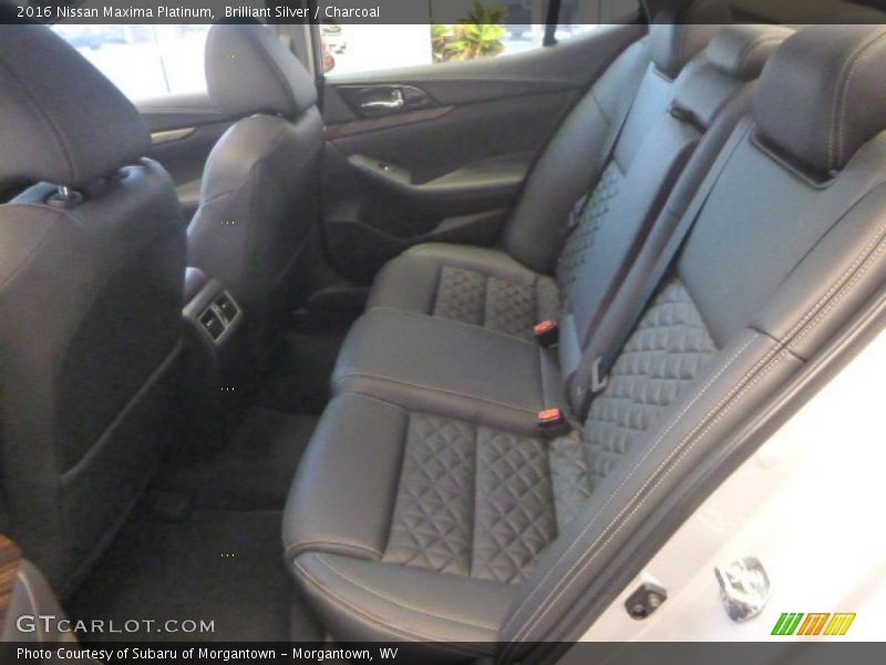 Rear Seat of 2016 Maxima Platinum