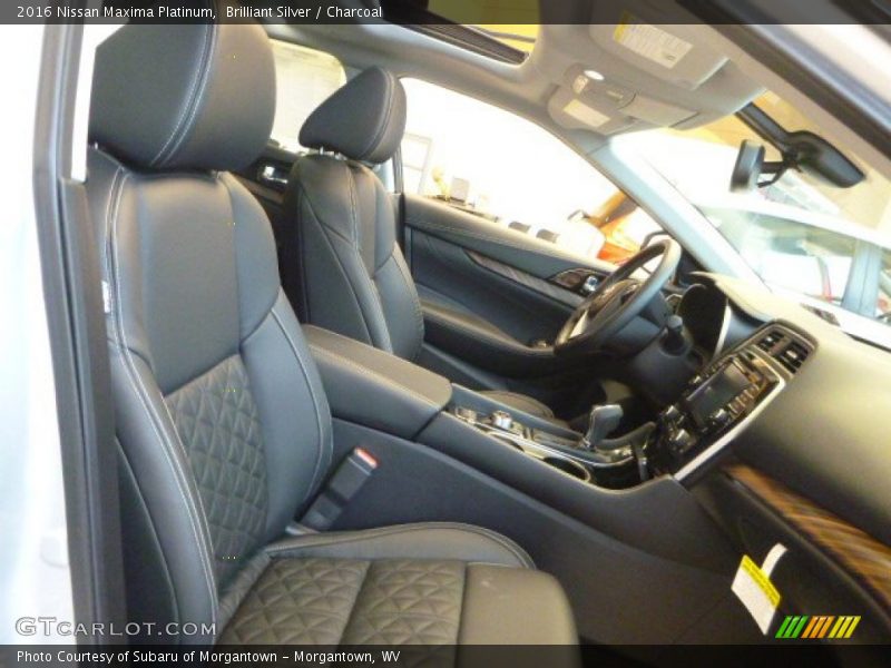 Front Seat of 2016 Maxima Platinum