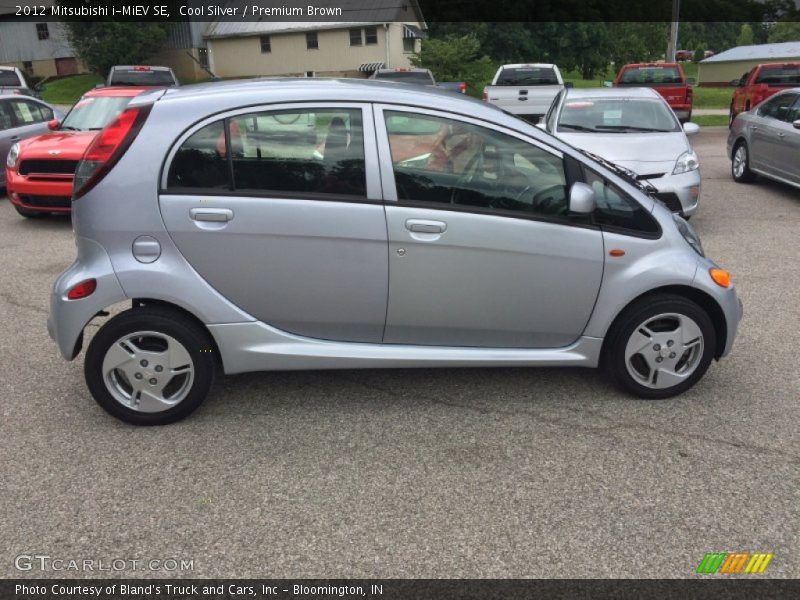 Cool Silver / Premium Brown 2012 Mitsubishi i-MiEV SE