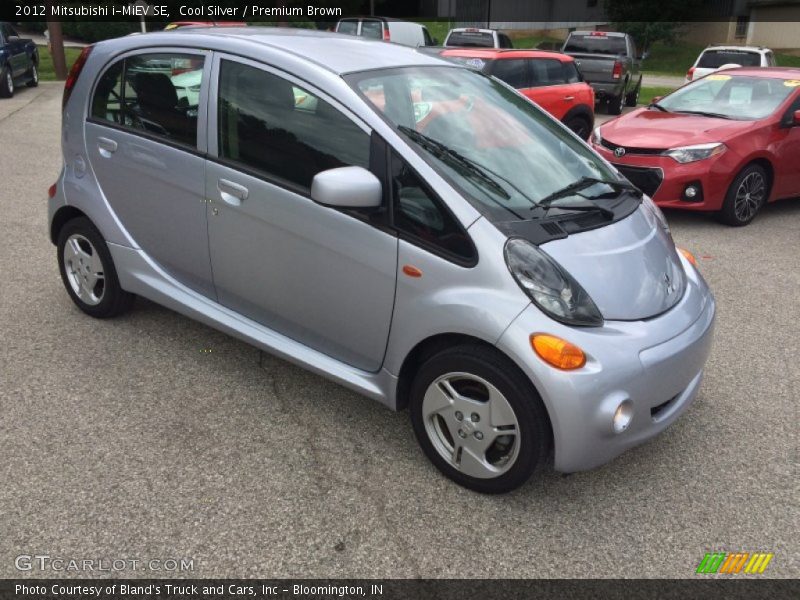 Cool Silver / Premium Brown 2012 Mitsubishi i-MiEV SE