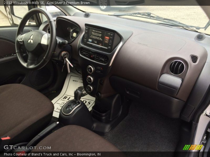 Dashboard of 2012 i-MiEV SE