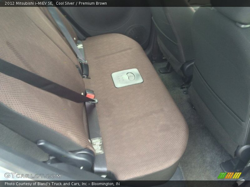 Rear Seat of 2012 i-MiEV SE