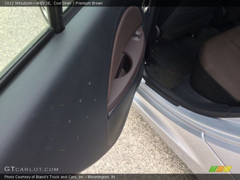 Cool Silver / Premium Brown 2012 Mitsubishi i-MiEV SE