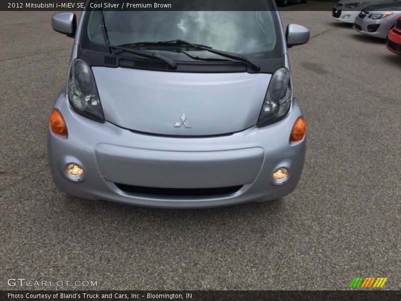 Cool Silver / Premium Brown 2012 Mitsubishi i-MiEV SE