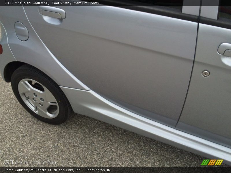 Cool Silver / Premium Brown 2012 Mitsubishi i-MiEV SE