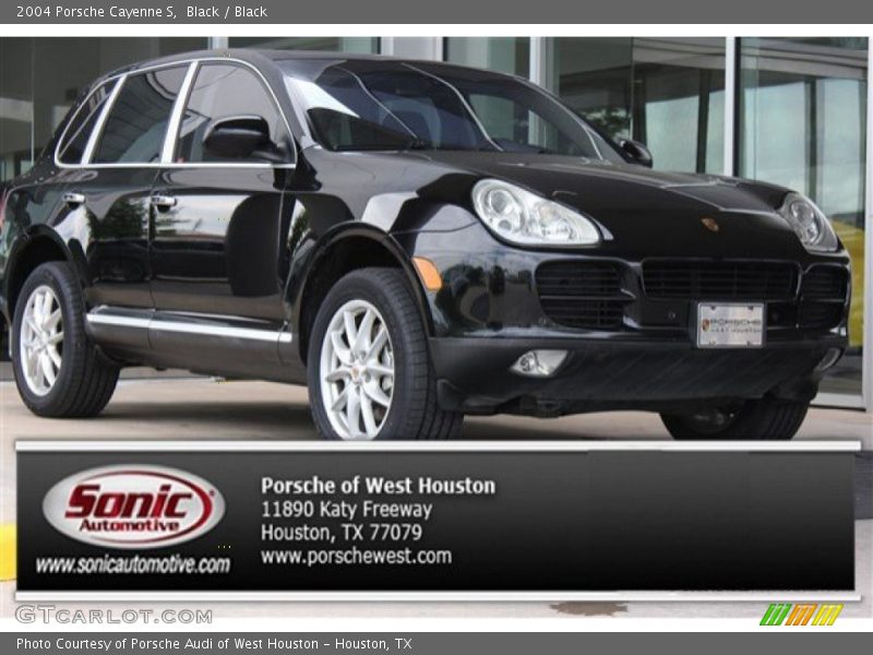 Black / Black 2004 Porsche Cayenne S