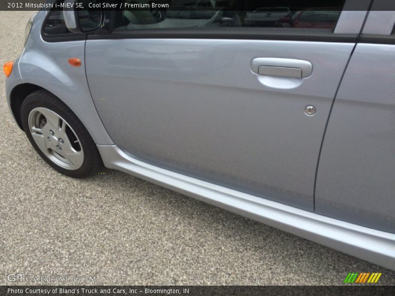 Cool Silver / Premium Brown 2012 Mitsubishi i-MiEV SE