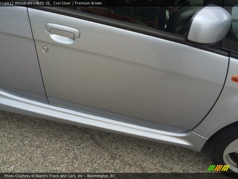 Cool Silver / Premium Brown 2012 Mitsubishi i-MiEV SE