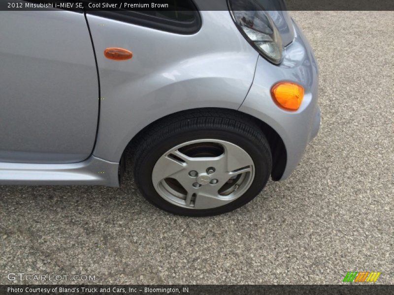 Cool Silver / Premium Brown 2012 Mitsubishi i-MiEV SE