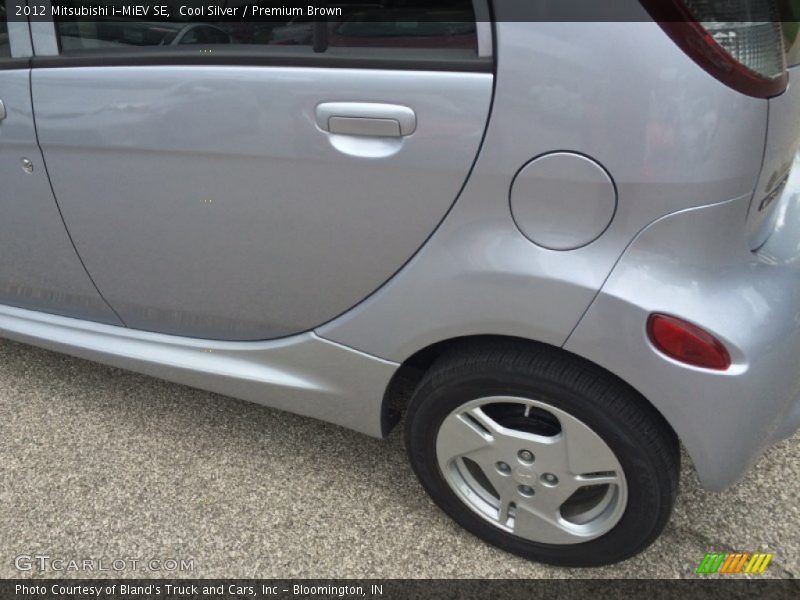 Cool Silver / Premium Brown 2012 Mitsubishi i-MiEV SE