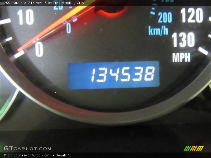 Silky Silver Metallic / Gray 2004 Suzuki XL7 LX 4x4