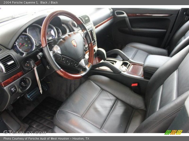 Black / Black 2004 Porsche Cayenne S