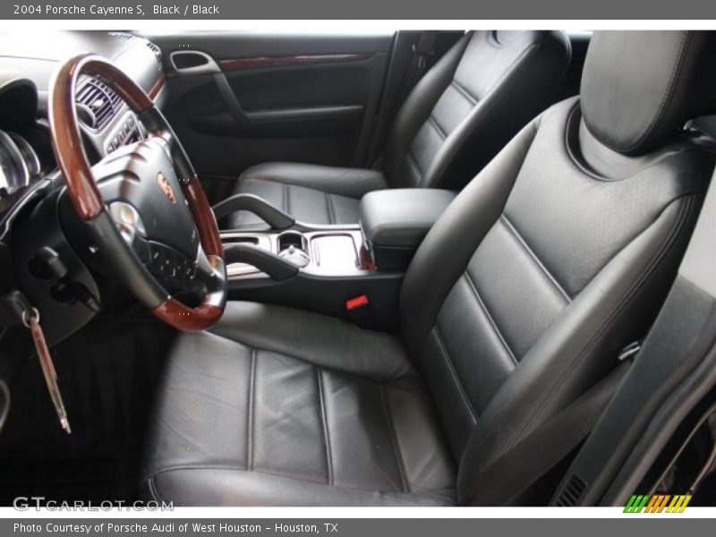 Black / Black 2004 Porsche Cayenne S