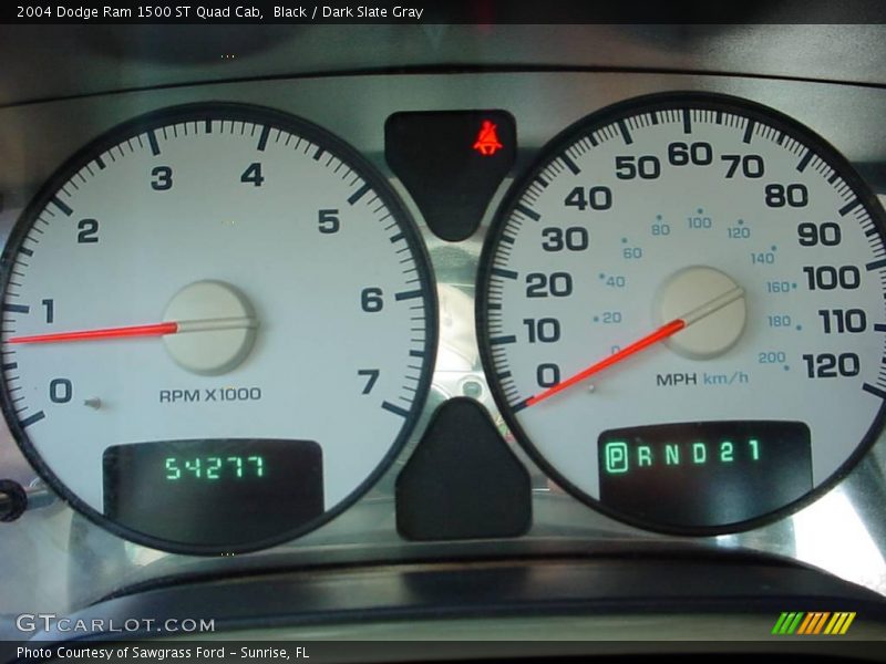 Black / Dark Slate Gray 2004 Dodge Ram 1500 ST Quad Cab