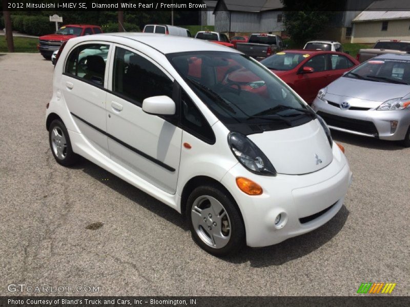 Front 3/4 View of 2012 i-MiEV SE