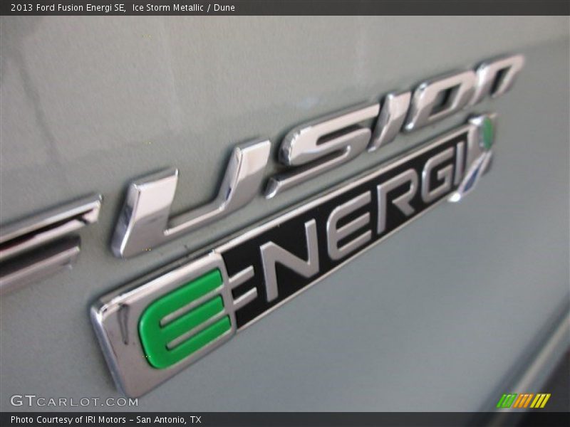 Ice Storm Metallic / Dune 2013 Ford Fusion Energi SE