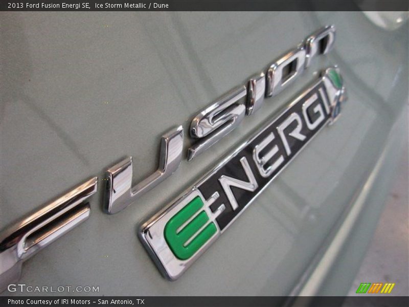 Ice Storm Metallic / Dune 2013 Ford Fusion Energi SE