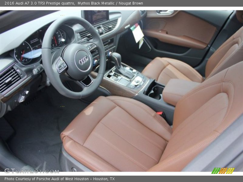 Nougat Brown Interior - 2016 A7 3.0 TFSI Prestige quattro 