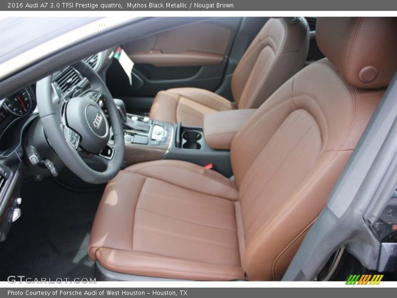 Front Seat of 2016 A7 3.0 TFSI Prestige quattro
