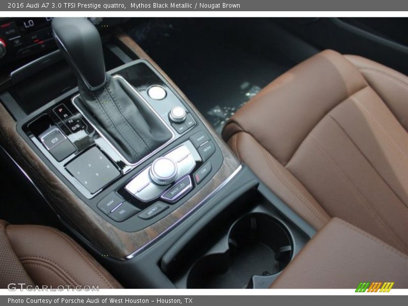 Mythos Black Metallic / Nougat Brown 2016 Audi A7 3.0 TFSI Prestige quattro
