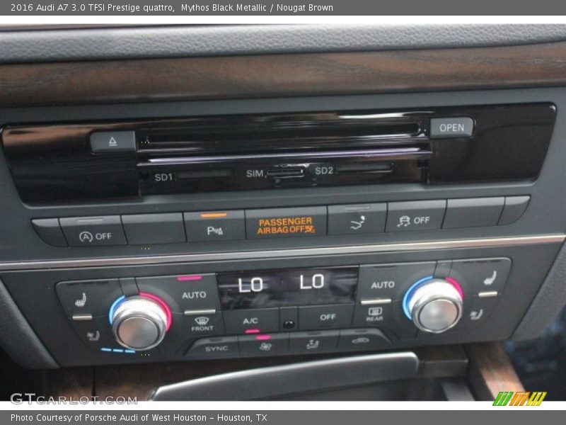 Controls of 2016 A7 3.0 TFSI Prestige quattro