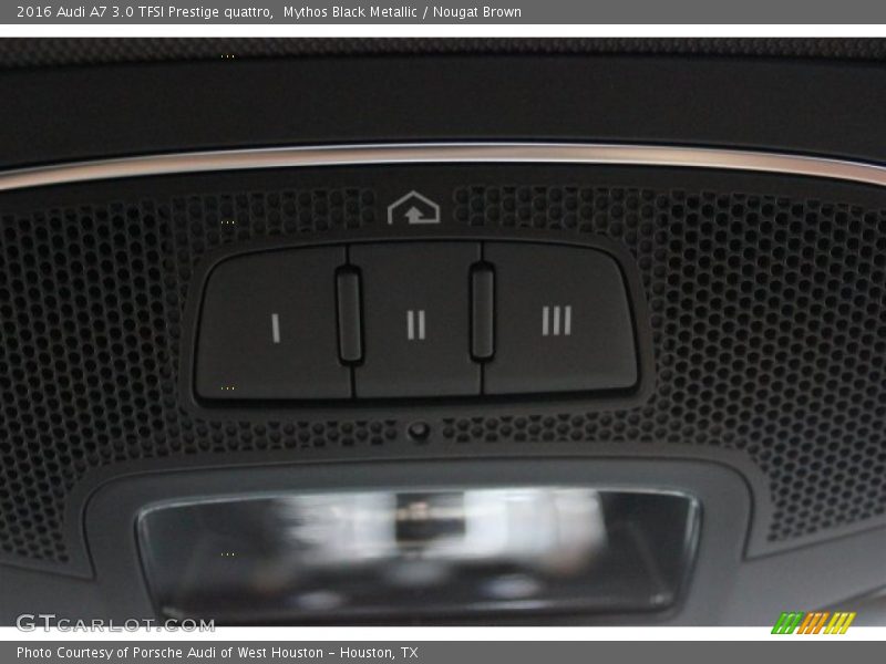 Mythos Black Metallic / Nougat Brown 2016 Audi A7 3.0 TFSI Prestige quattro