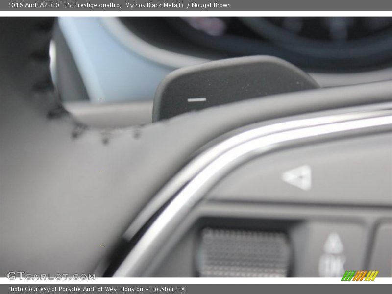 Mythos Black Metallic / Nougat Brown 2016 Audi A7 3.0 TFSI Prestige quattro