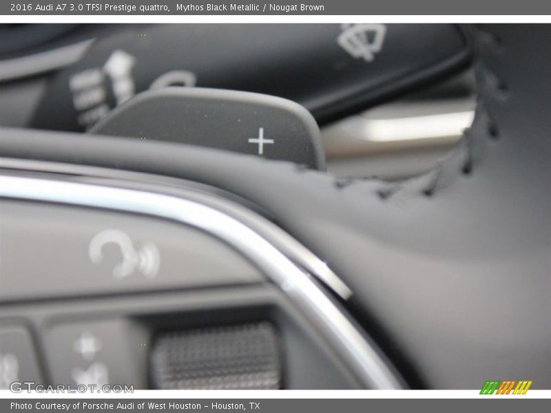 Mythos Black Metallic / Nougat Brown 2016 Audi A7 3.0 TFSI Prestige quattro