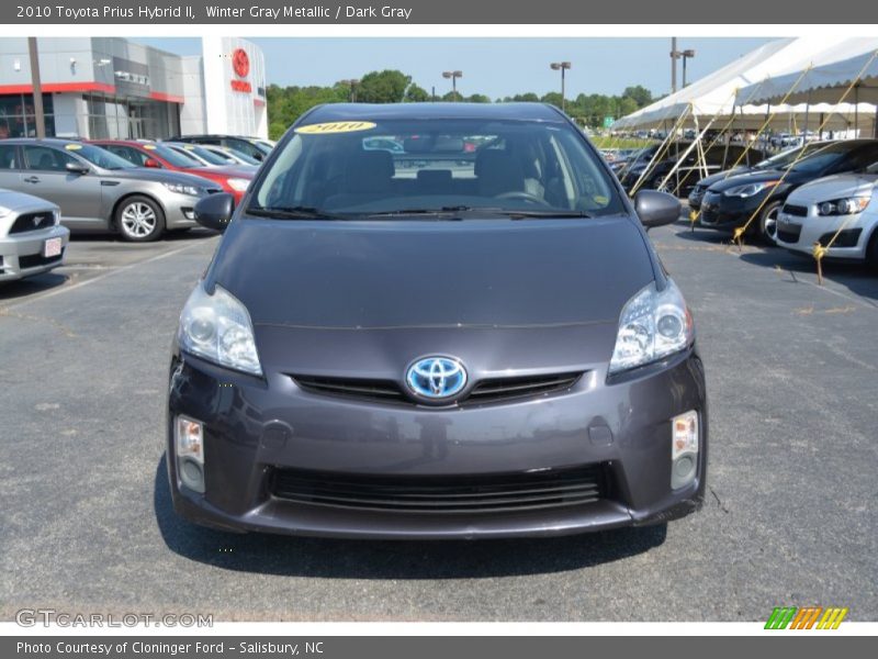 Winter Gray Metallic / Dark Gray 2010 Toyota Prius Hybrid II