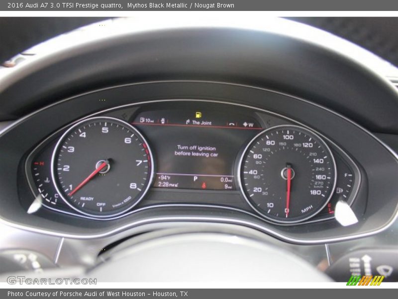  2016 A7 3.0 TFSI Prestige quattro 3.0 TFSI Prestige quattro Gauges