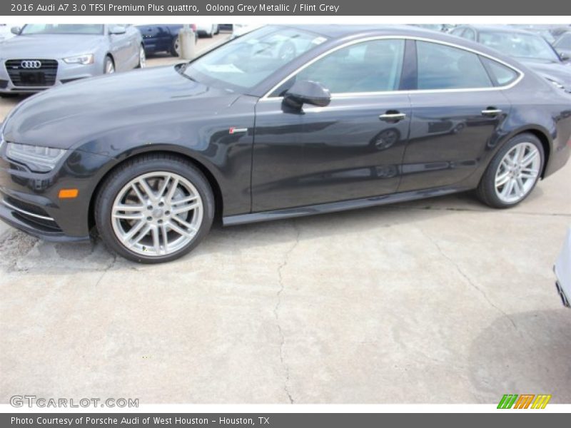 Oolong Grey Metallic / Flint Grey 2016 Audi A7 3.0 TFSI Premium Plus quattro