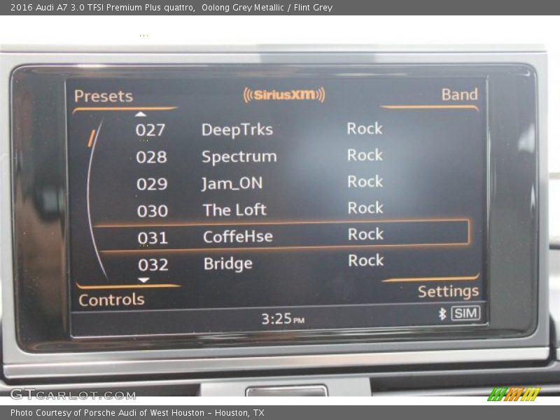 Oolong Grey Metallic / Flint Grey 2016 Audi A7 3.0 TFSI Premium Plus quattro