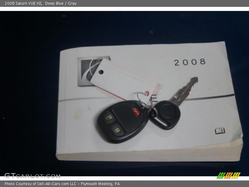 Deep Blue / Gray 2008 Saturn VUE XE