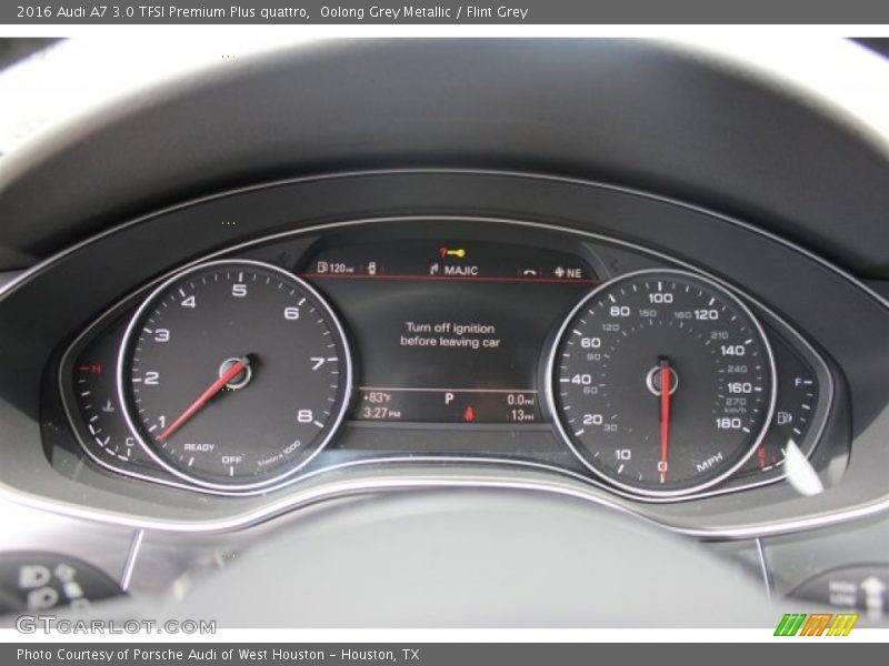 Oolong Grey Metallic / Flint Grey 2016 Audi A7 3.0 TFSI Premium Plus quattro