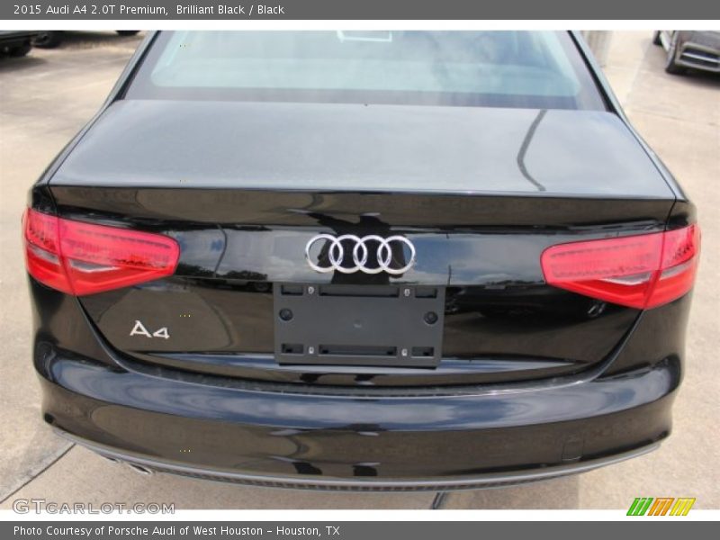 Brilliant Black / Black 2015 Audi A4 2.0T Premium
