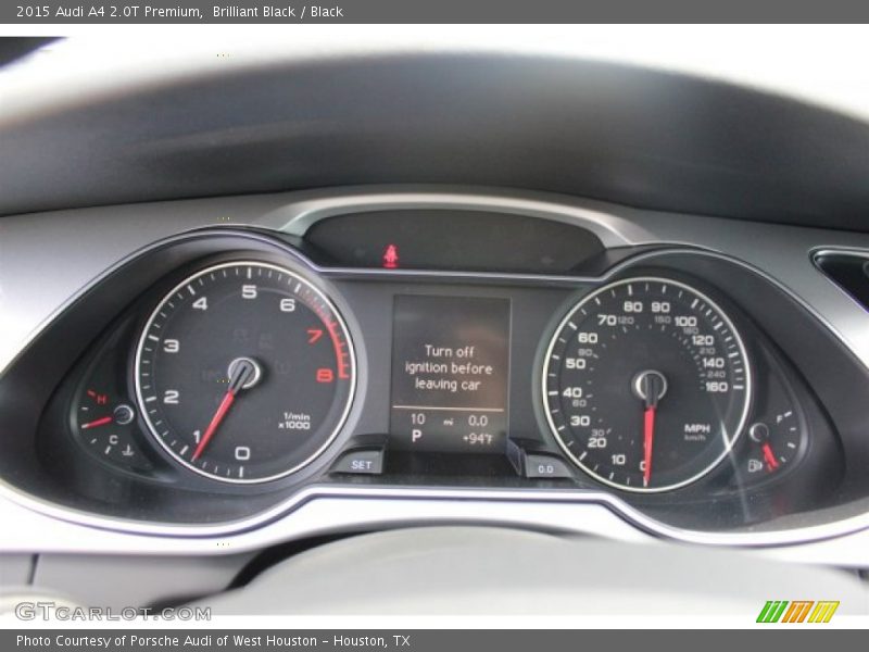 Brilliant Black / Black 2015 Audi A4 2.0T Premium