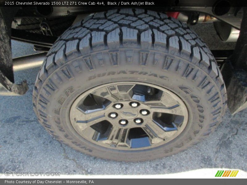 Black / Dark Ash/Jet Black 2015 Chevrolet Silverado 1500 LTZ Z71 Crew Cab 4x4