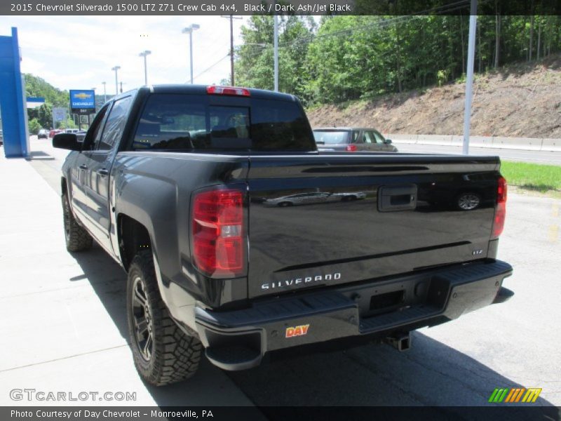 Black / Dark Ash/Jet Black 2015 Chevrolet Silverado 1500 LTZ Z71 Crew Cab 4x4
