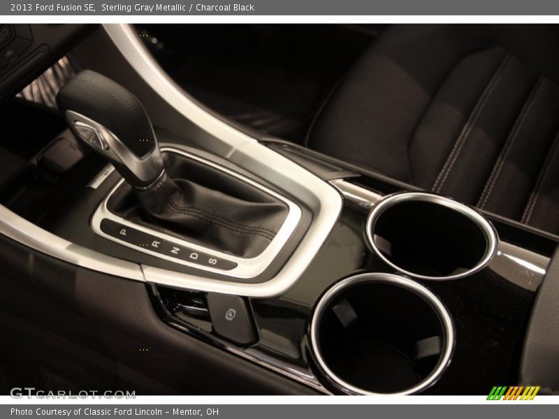 Sterling Gray Metallic / Charcoal Black 2013 Ford Fusion SE