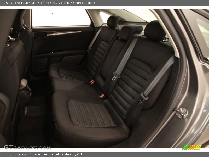 Sterling Gray Metallic / Charcoal Black 2013 Ford Fusion SE