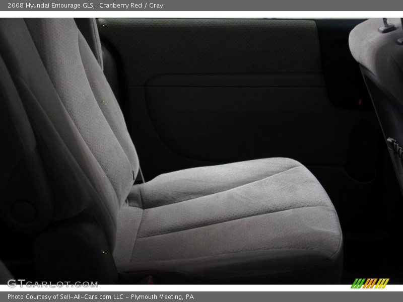 Cranberry Red / Gray 2008 Hyundai Entourage GLS