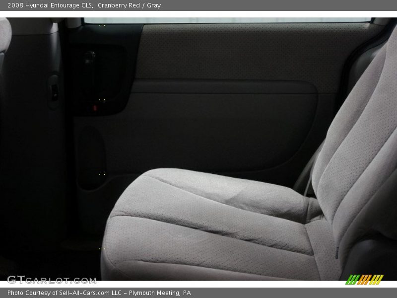 Cranberry Red / Gray 2008 Hyundai Entourage GLS