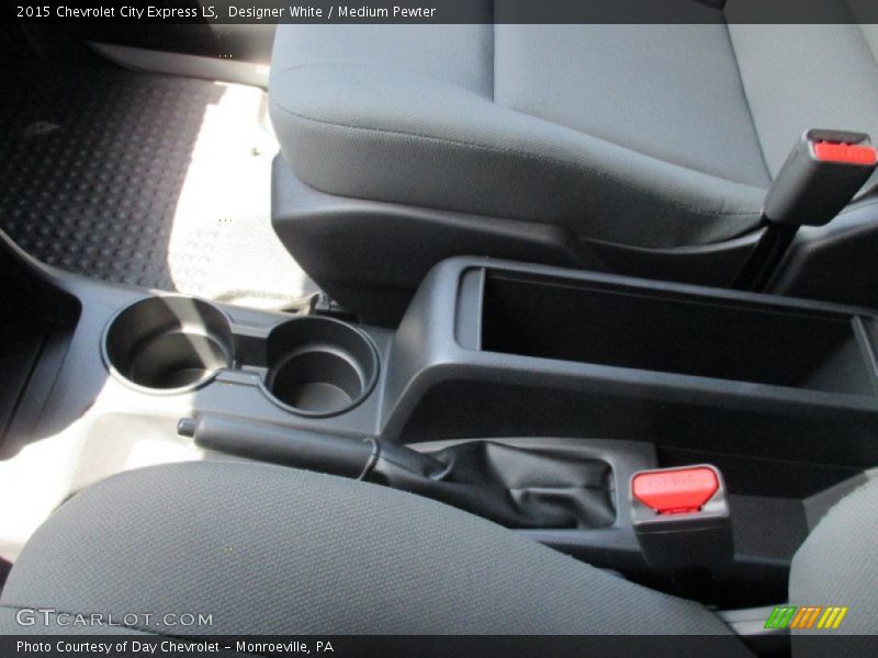 Designer White / Medium Pewter 2015 Chevrolet City Express LS
