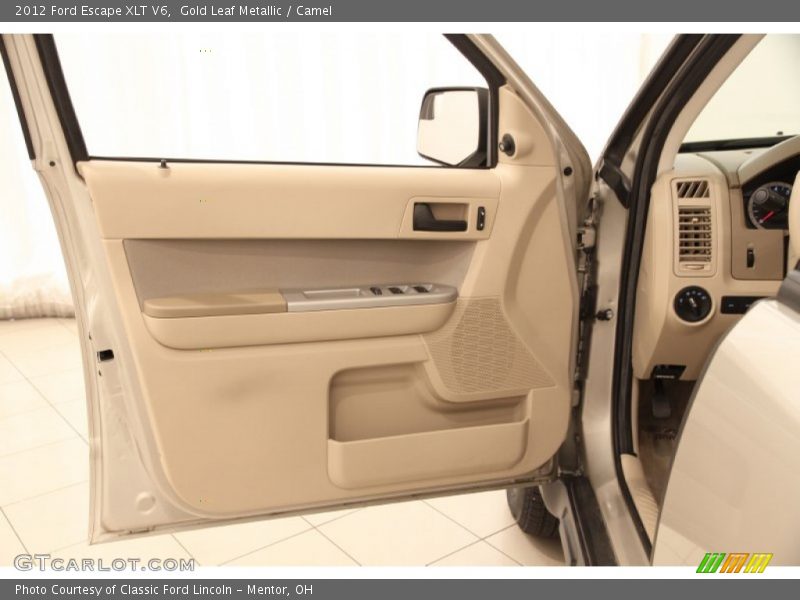 Gold Leaf Metallic / Camel 2012 Ford Escape XLT V6