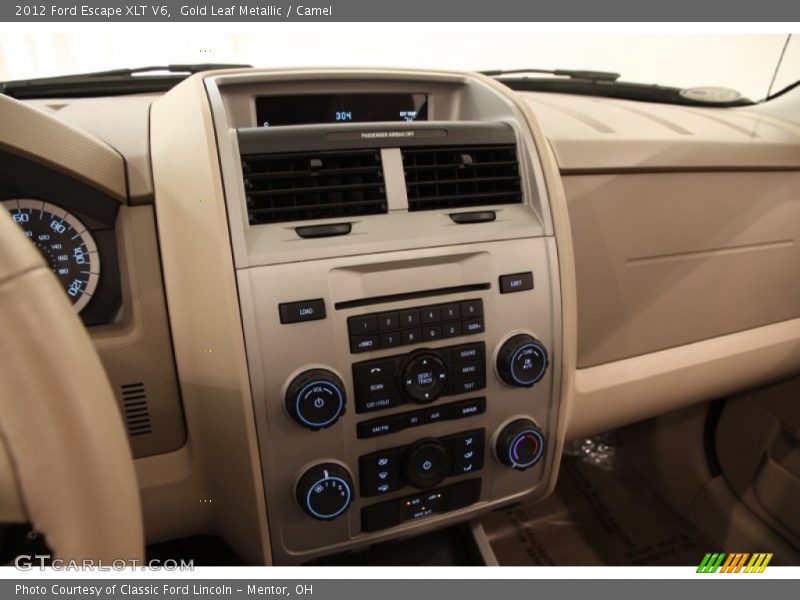 Gold Leaf Metallic / Camel 2012 Ford Escape XLT V6