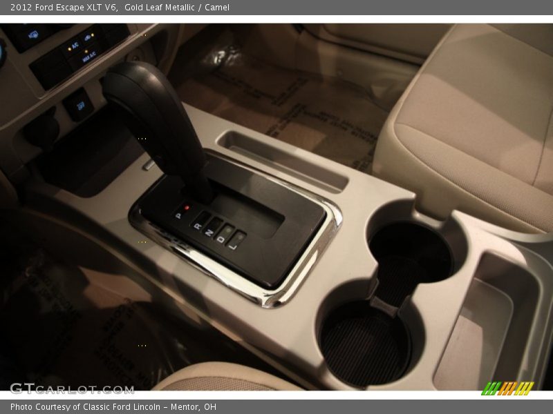 Gold Leaf Metallic / Camel 2012 Ford Escape XLT V6