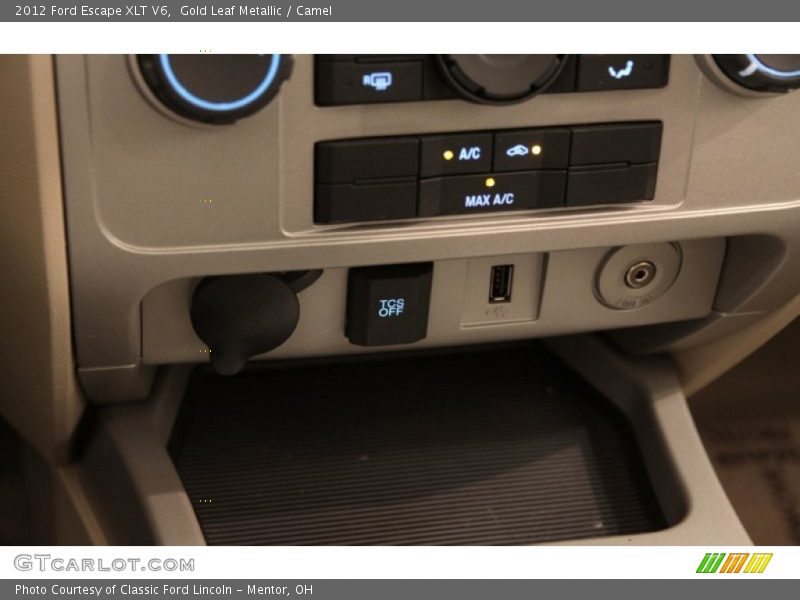 Gold Leaf Metallic / Camel 2012 Ford Escape XLT V6