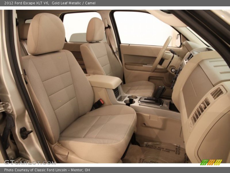 Gold Leaf Metallic / Camel 2012 Ford Escape XLT V6