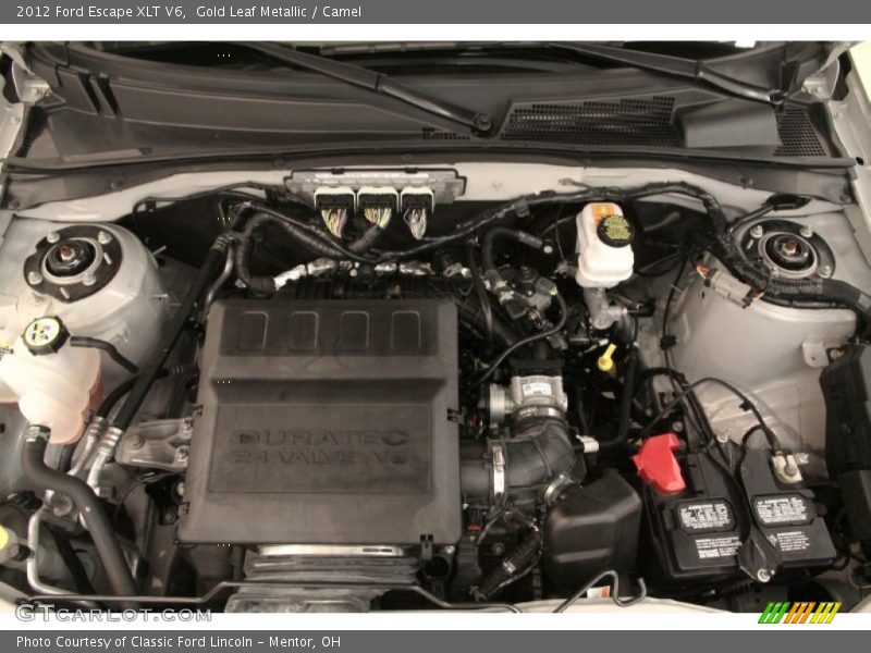 Gold Leaf Metallic / Camel 2012 Ford Escape XLT V6