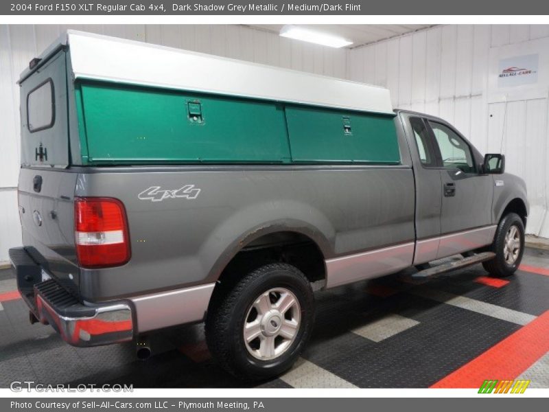 Dark Shadow Grey Metallic / Medium/Dark Flint 2004 Ford F150 XLT Regular Cab 4x4